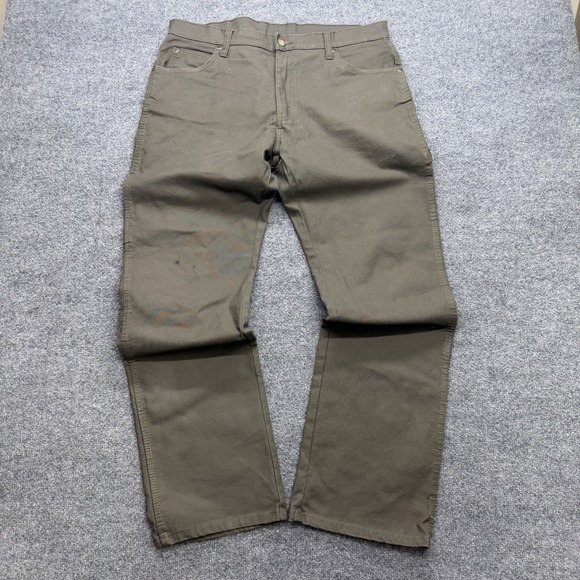 Dickies Other - Dickies Carpenter Pants Men's Olive Green Vintage Y2K Workwear Distressed 34x32